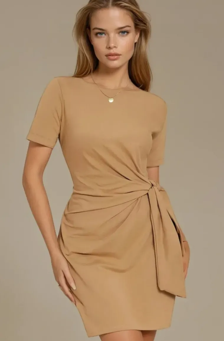 Mixed Brands - Dress 1541 - Taupe