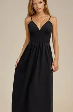 Mixed Brands - Dress with smock 9515 - Black