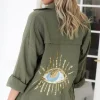Mixed Brands - Eye shirt 6622 - Khaki