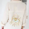 Mixed Brands - Eye shirt 6622 - Sand