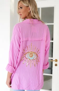 Mixed Brands - Eye shirt 6622 - Rose