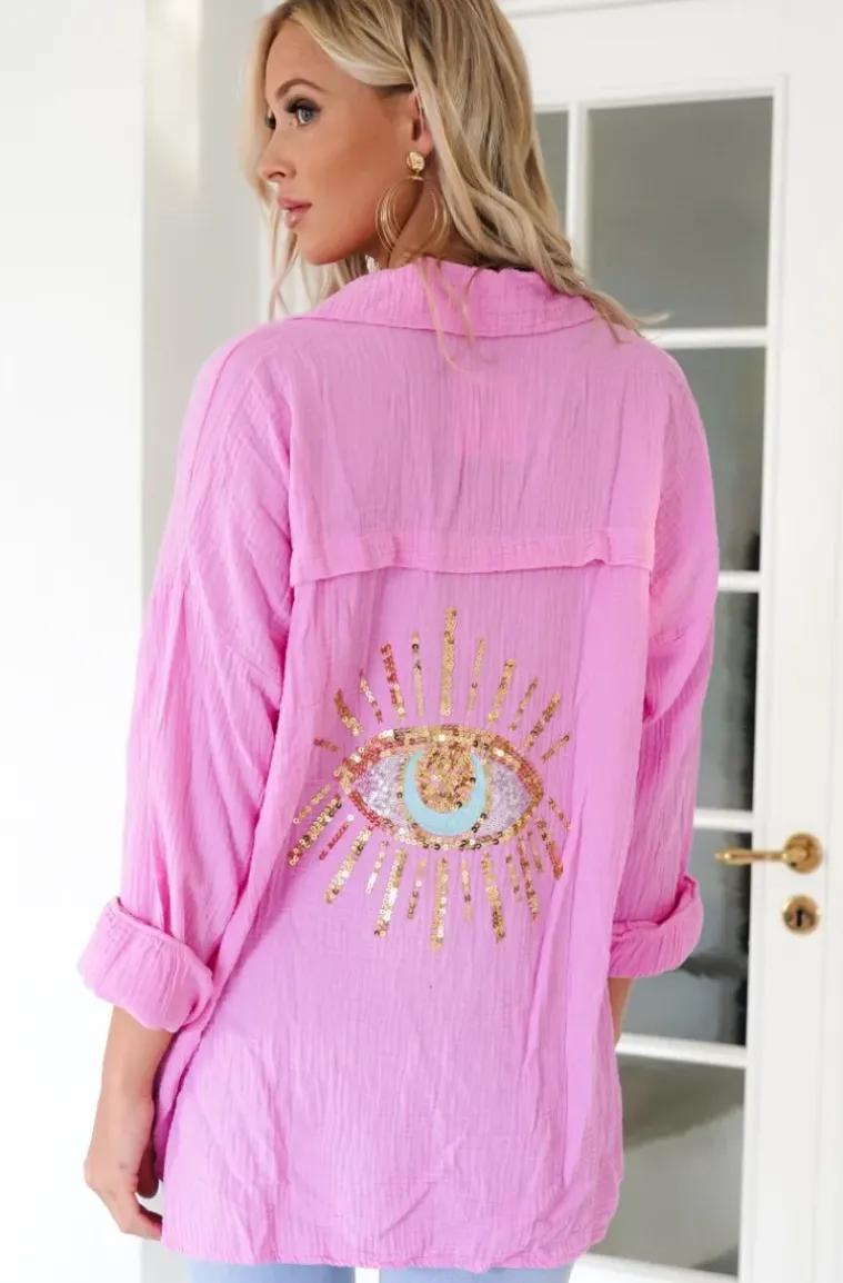Mixed Brands - Eye shirt 6622 - Rose
