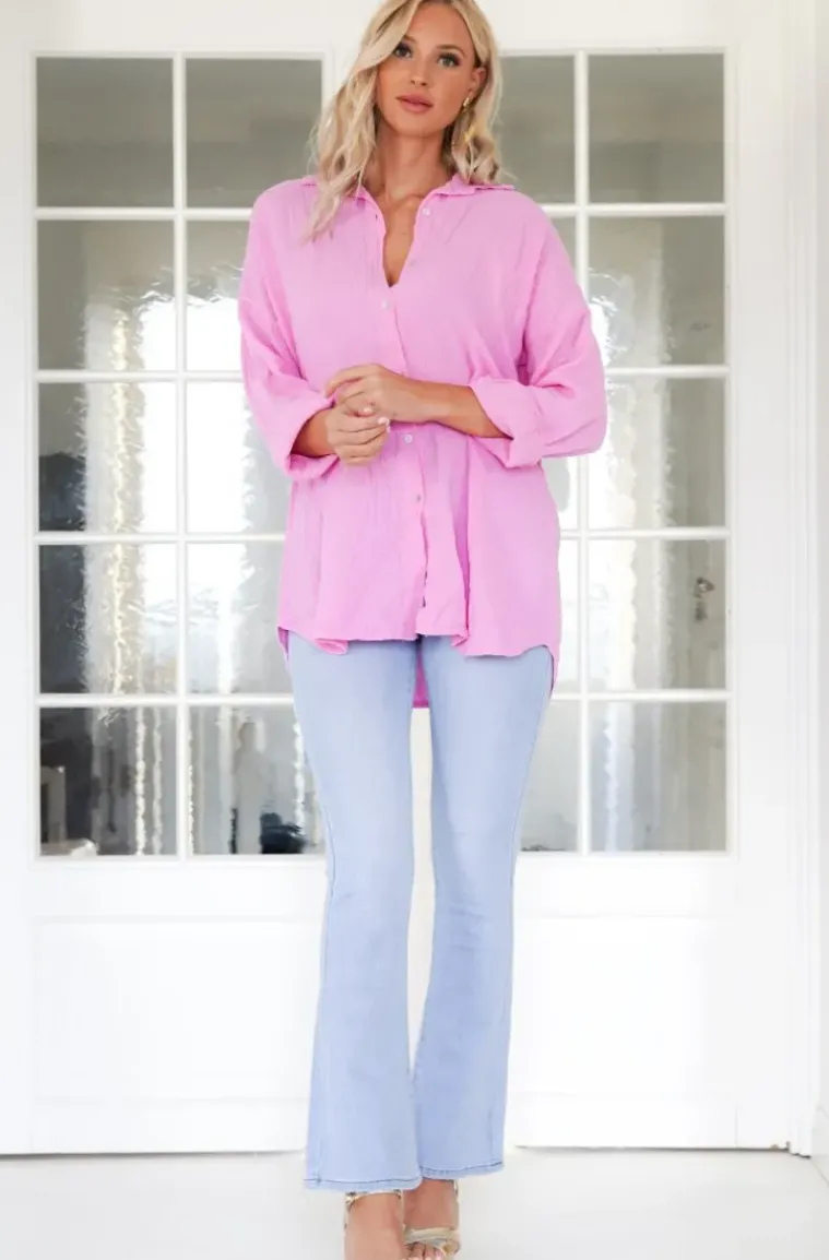 Mixed Brands - Eye shirt 6622 - Rose