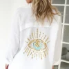 Mixed Brands - Eye shirt 6622 - White