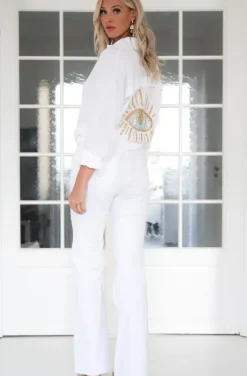 Mixed Brands - Eye shirt 6622 - White