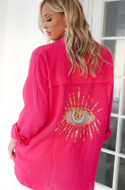 Mixed Brands - Eye shirt 6622 - Fuchsia