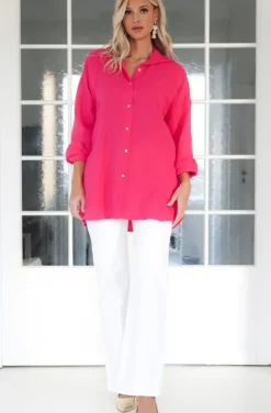 Mixed Brands - Eye shirt 6622 - Fuchsia