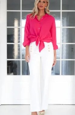 Mixed Brands - Eye shirt 6622 - Fuchsia