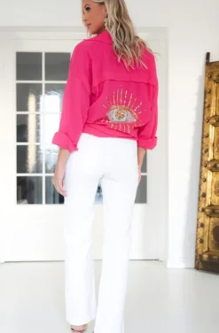 Mixed Brands - Eye shirt 6622 - Fuchsia