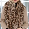 Mixed Brands - Fake Fur Bolero leo F40312 - Taupe