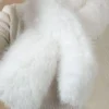 Mixed Brands - Fake fur Scarf MZ01 - White