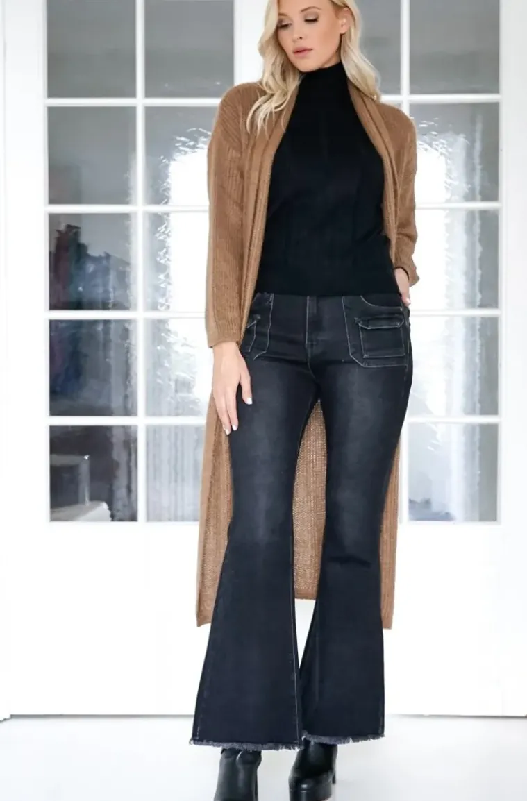 Mixed Brands - Flare jeans - Black