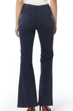 Mixed Brands - Flare pant with pockets 1542 - Blue