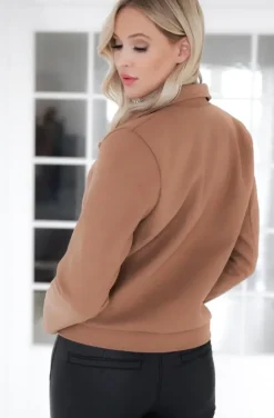 Mixed Brands - Jacket with buttons 3812 - Camel