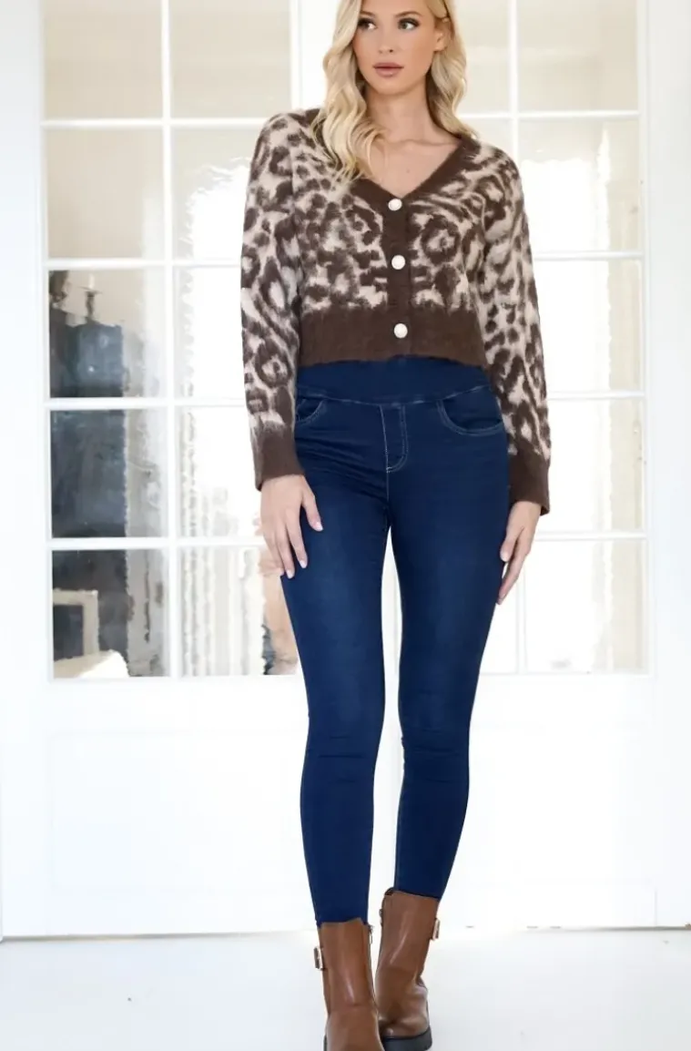 Mixed Brands - Jeans legging B009 - Denim