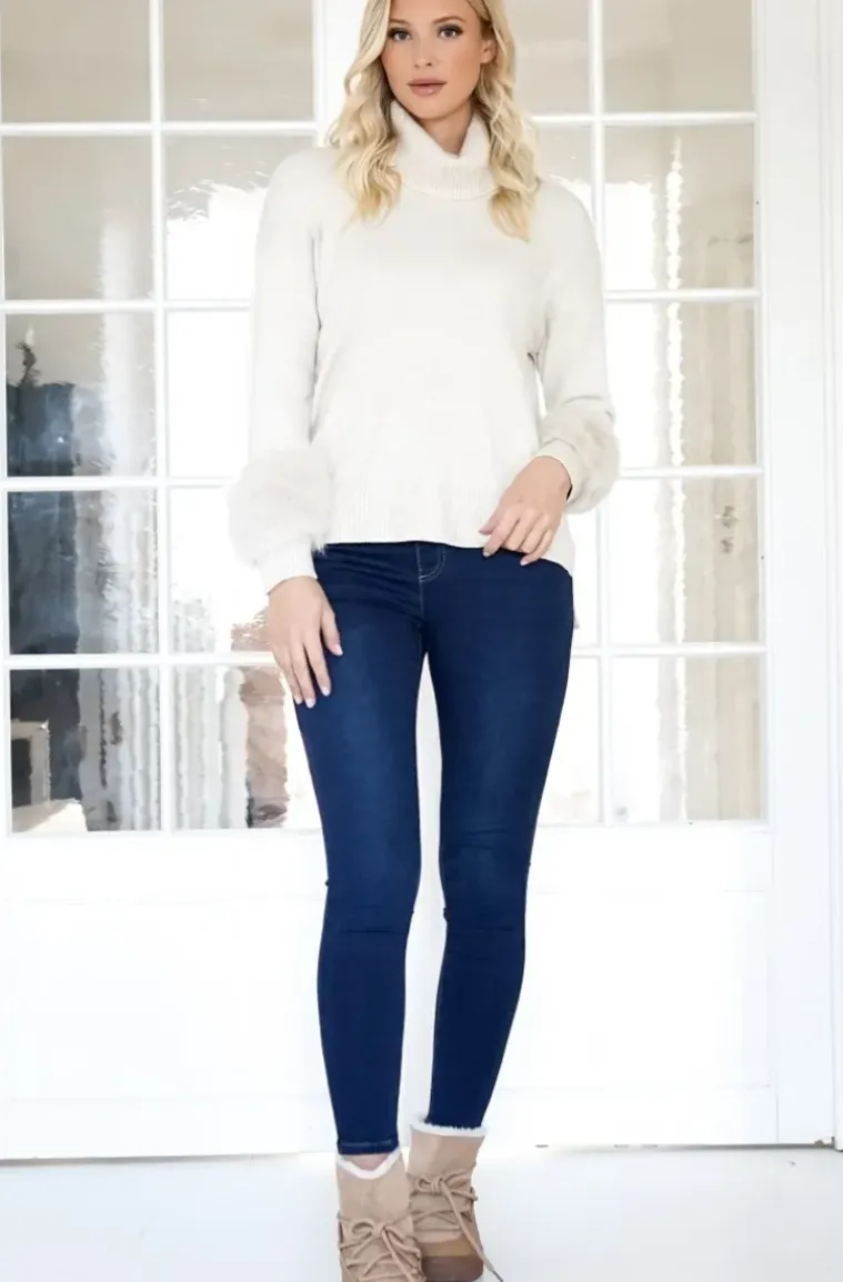 Mixed Brands - Jeans legging B009 - Denim