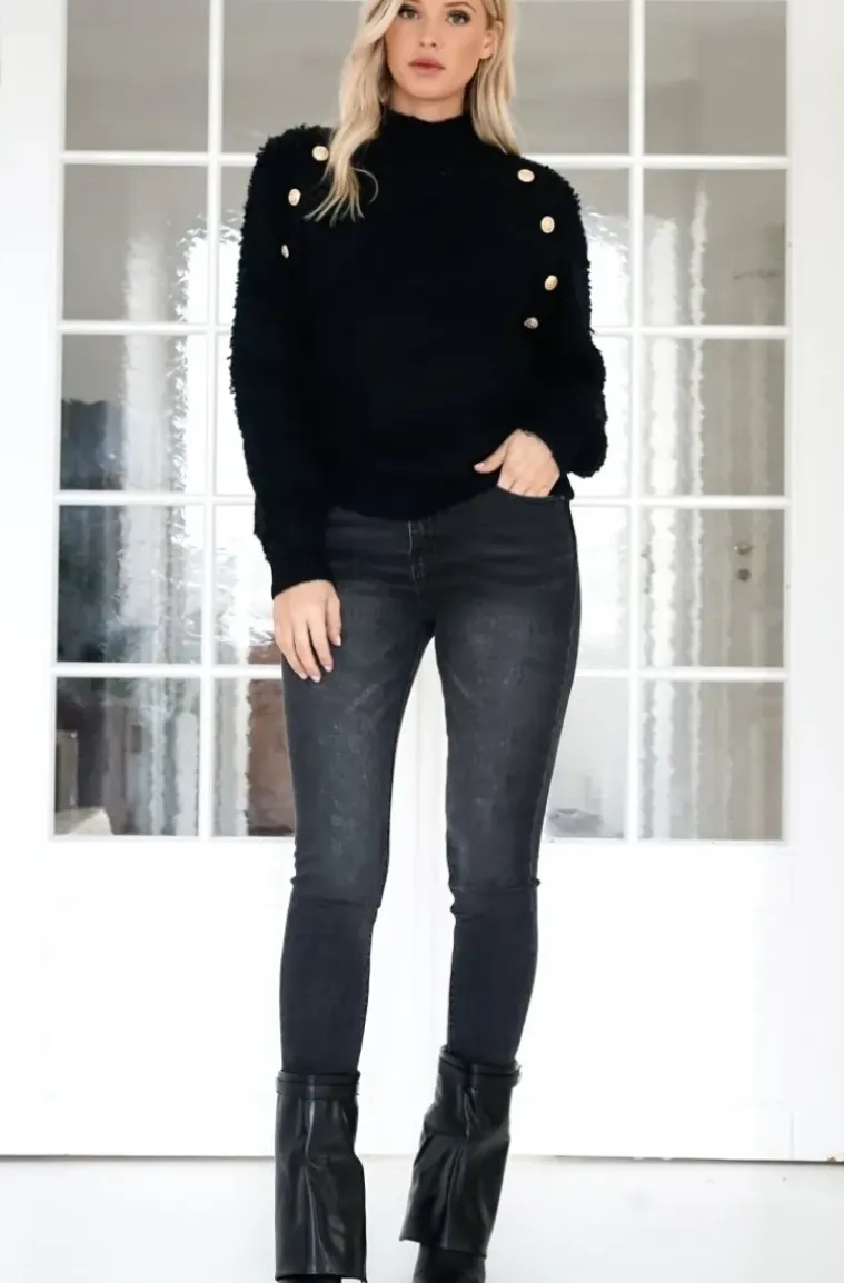 Mixed Brands - Jeans skinny 1309 - Black