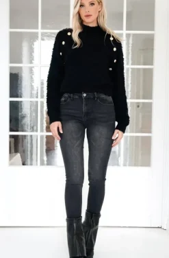 Mixed Brands - Jeans skinny 1309 - Black