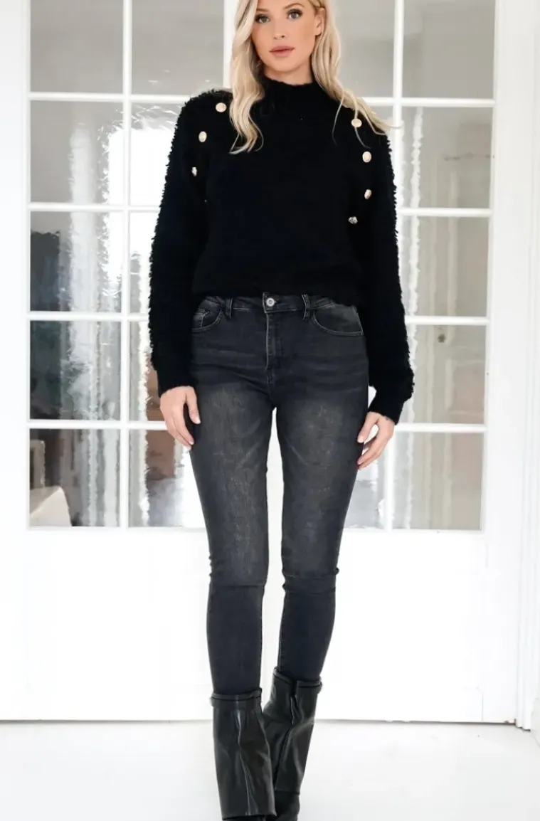 Mixed Brands - Jeans skinny 1309 - Black