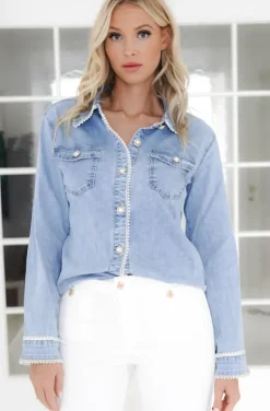 Mixed Brands - Jeans Wide leg with pockets H3529 - White