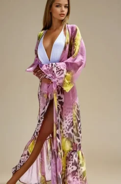 Mixed Brands - Kimono 9545 - Violet