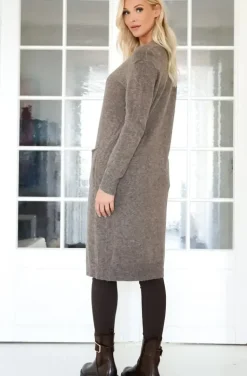 Mixed Brands - Koft-klänning 5034 - Marrone