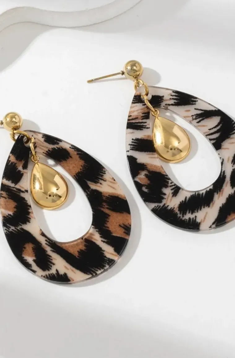 Mixed Brands - Kylie Earring I02-377 - Leo