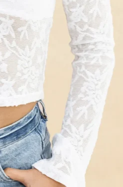 Mixed Brands - Lace top 10427 - White