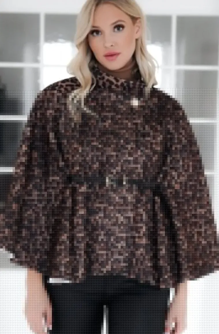 Mixed Brands - Leo Cape 30034 - Camel