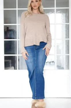 Mixed Brands - Long Denim Skirt 1500