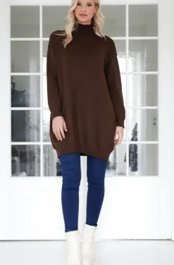 Mixed Brands - Long sleeve top 1152 - Marrone