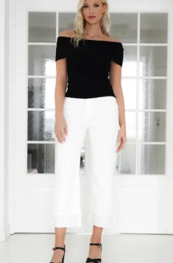 Mixed Brands - Offshoulder top 5035 - Black