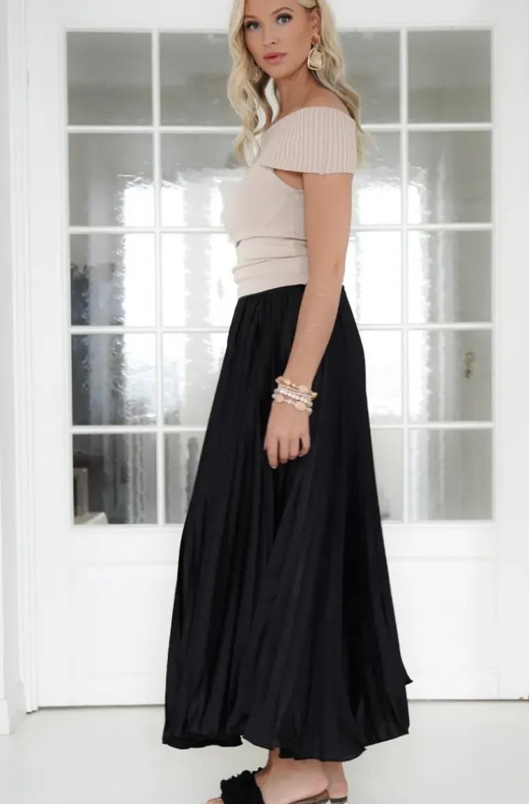 Mixed Brands - Offshoulder top 5035 - Taupe