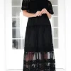Mixed Brands - Offshoulder Maxi Dress L172 - Black