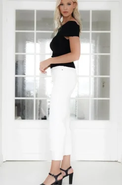 Mixed Brands - Pant with glitter 1383 - White