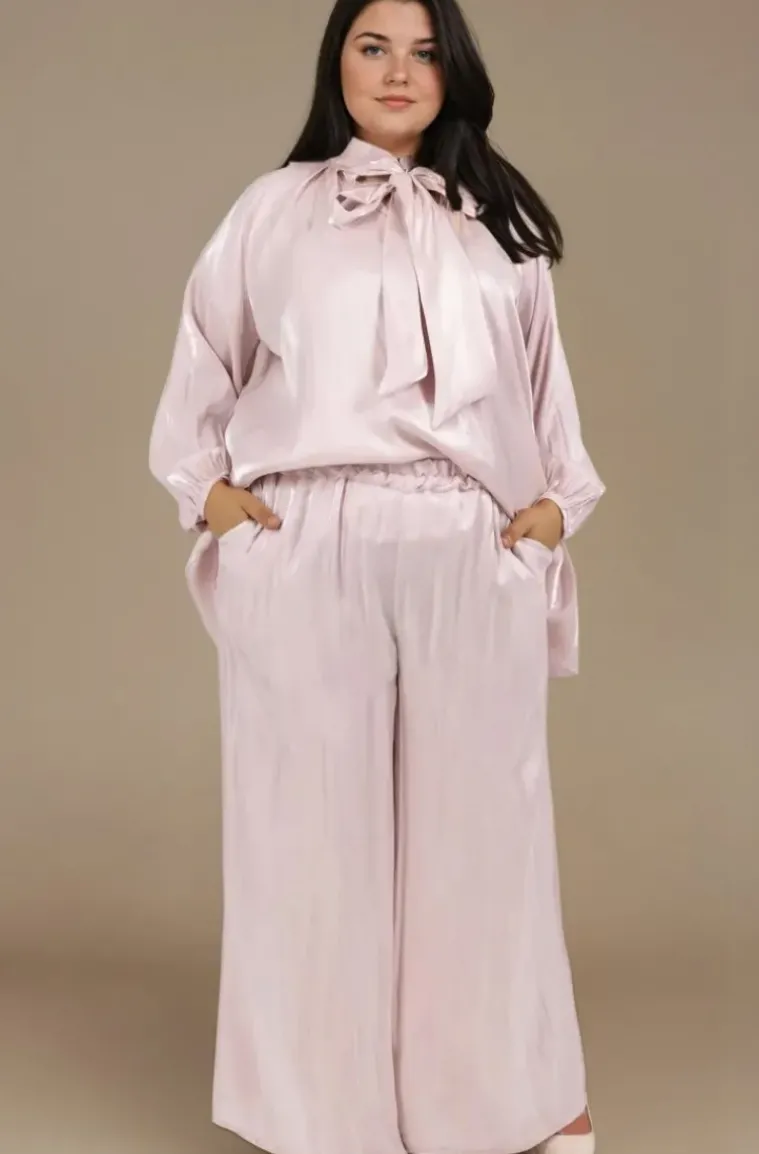 Mixed Brands - Plus size Blouse 6050 - Rose