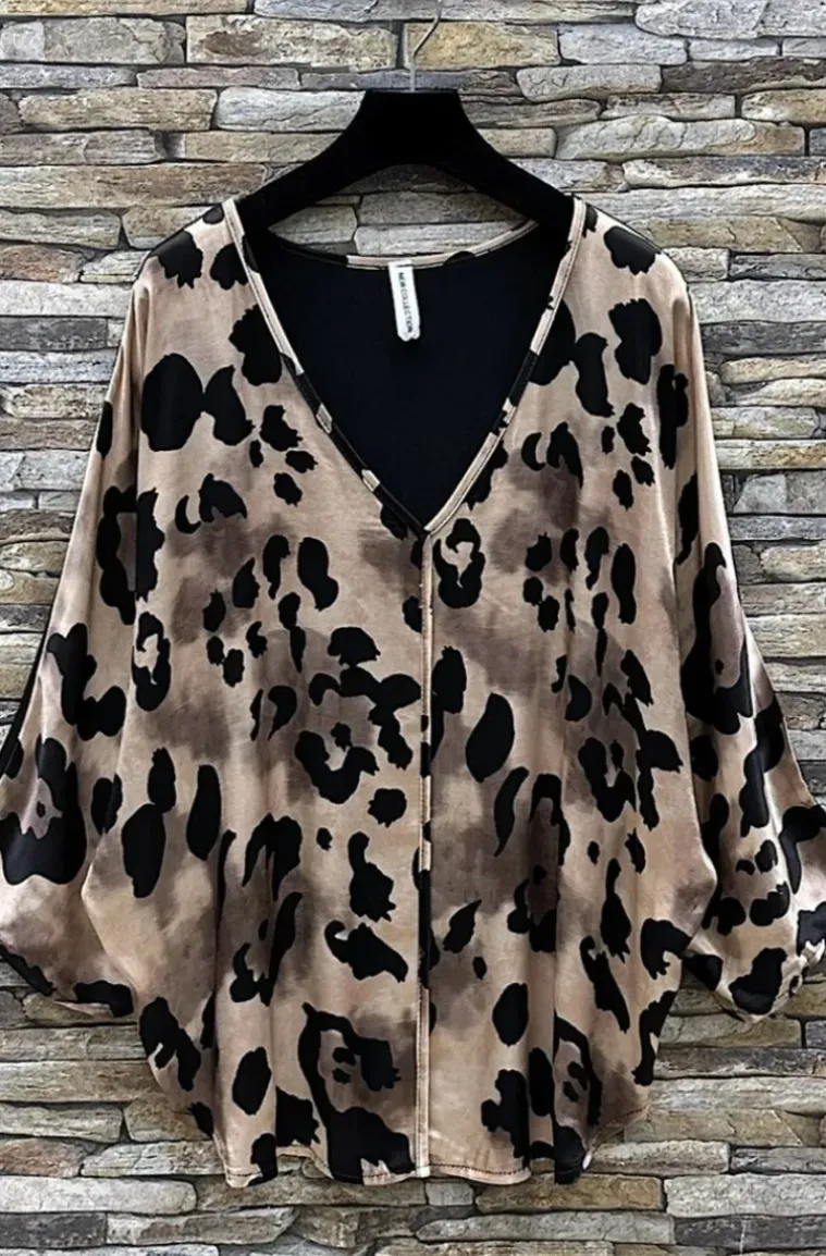 Mixed Brands - Polene Blouse 7889 - Champagne Leo
