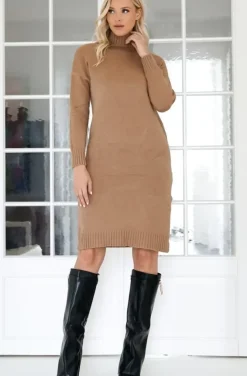 Mixed Brands - Polo Dress 8047 - Cammello