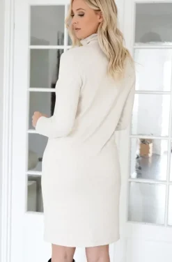 Mixed Brands - Polo Dress with Detail 6183 - Beige