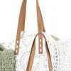 Mixed Brands - Round Crochet Bag 1349 - White