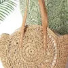 Mixed Brands - Round Crochet Bag 1349 - Beige