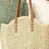 Mixed Brands - Round Straw bag 1350 - Natural