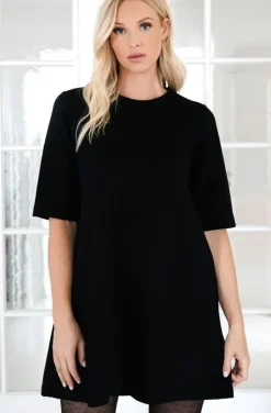 Mixed Brands - Scuba Dress 3276 - Nero