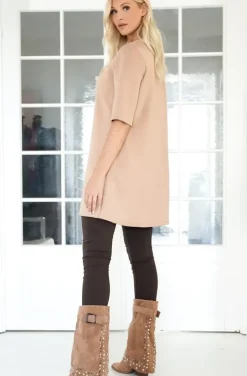 Mixed Brands - Scuba Dress 3276 - Beige