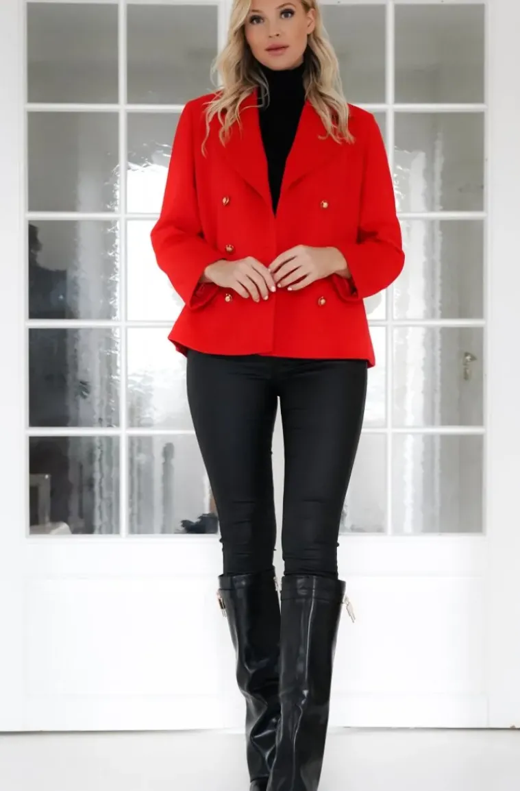 Mixed Brands - Short jacket 72056 - Red