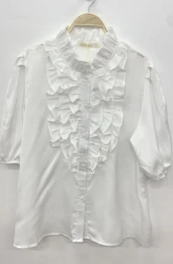Mixed Brands - Short sleeve blouse 9604 - White