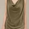 Mixed Brands - Sirina Tank - Gold