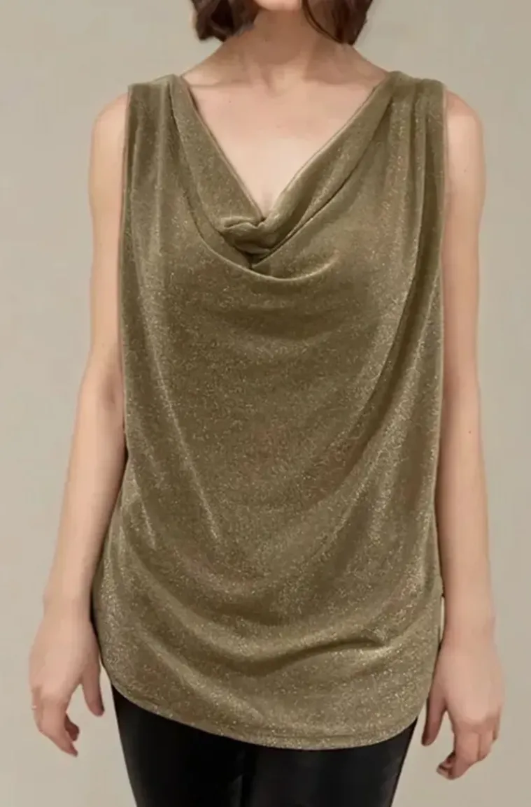 Mixed Brands - Sirina Tank - Gold