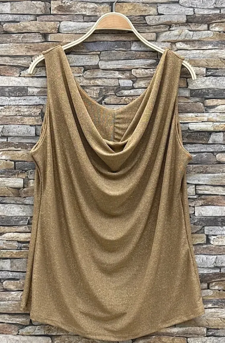 Mixed Brands - Sirina Tank - Gold