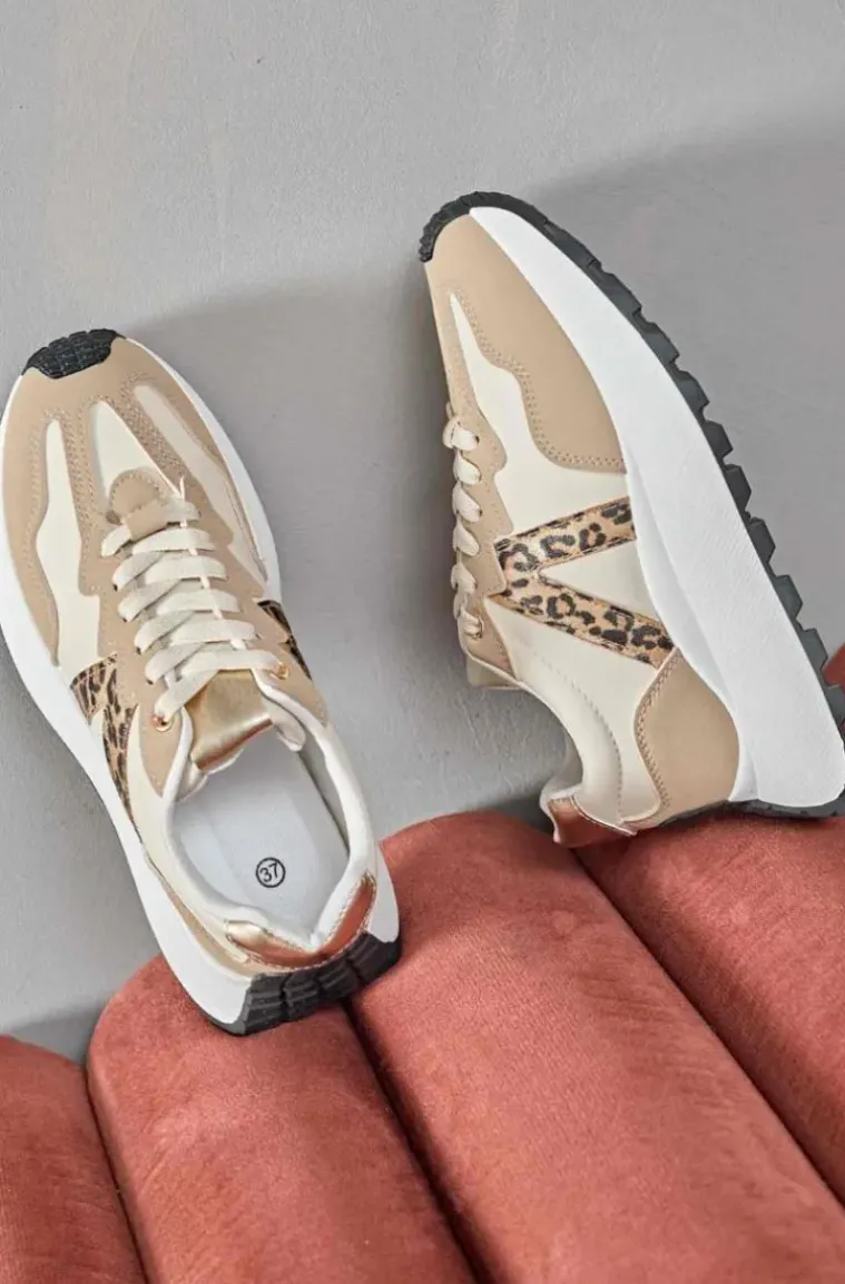 Mixed Brands - Sneakers 9866 - Khaki